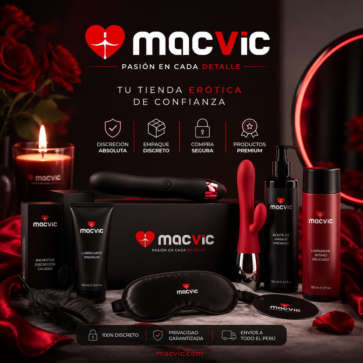 Sexshop Lima Macvic - Juguetes Íntimos